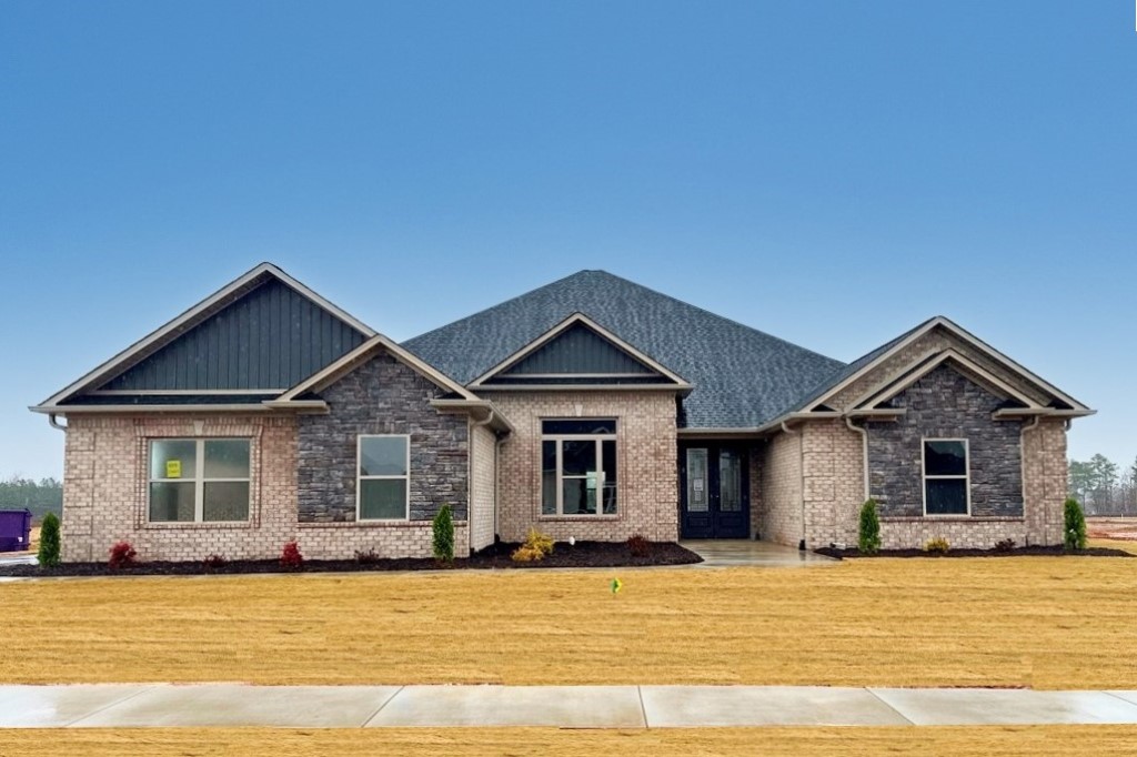 Multiple Elevations Some With Stone And Vinyl Accents